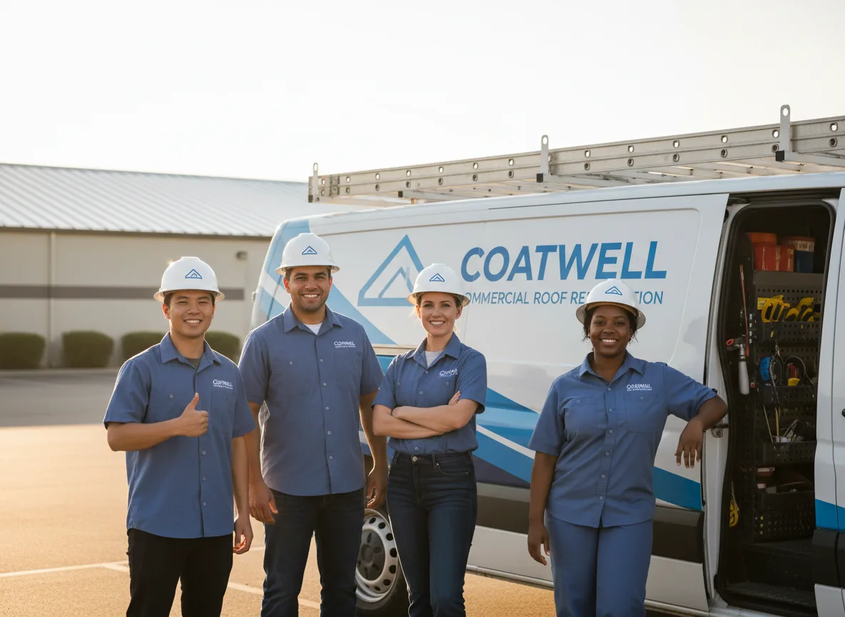 Commercial roof coating company in Devon, PA